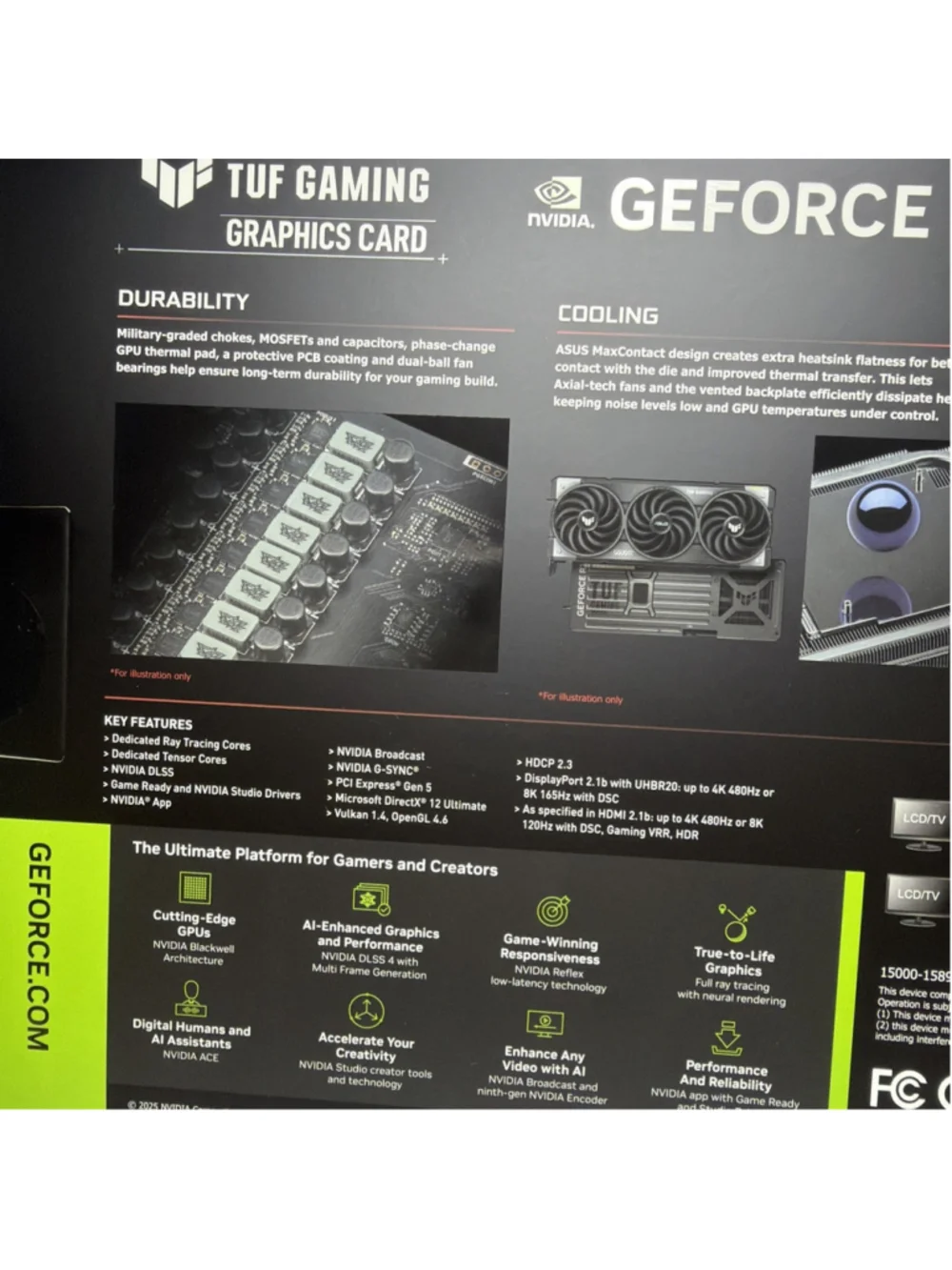 NEW SEALED ASUS TUF Gaming GeForce RTX 5070 OC Edition 12GB GDDR7 GPU